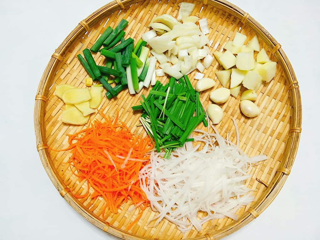 Cách nấu canh kim chi chay ngon – chuẩn vị Hàn Quốc