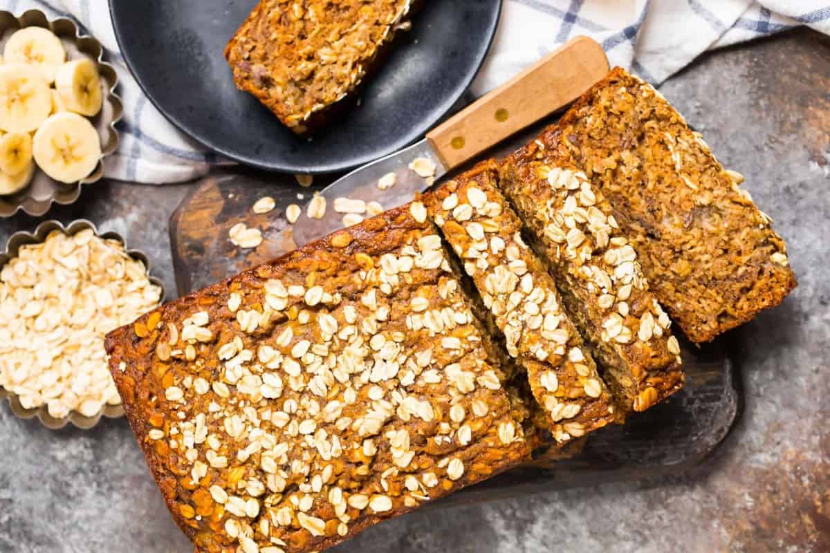 cách làm bánh chuối yến mạch thơm ngon