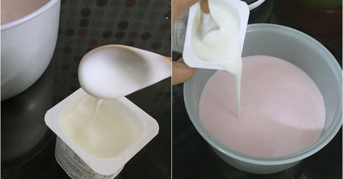 Mách bạn cách làm sữa chua uống bằng nồi cơm điện