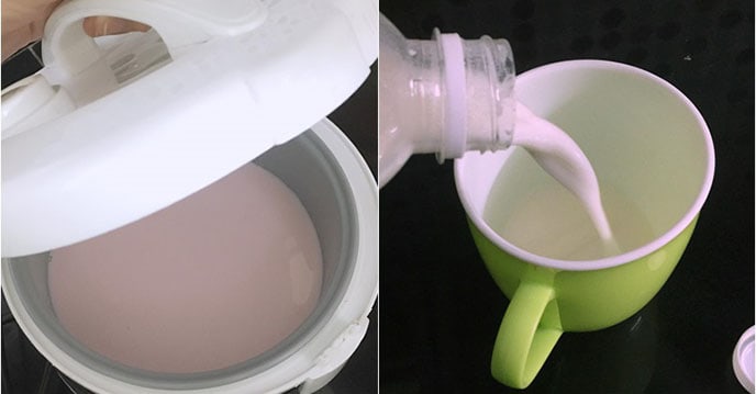 Cách làm sữa chua uống