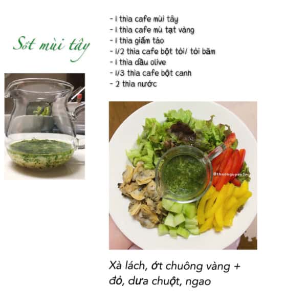 Cách làm salad