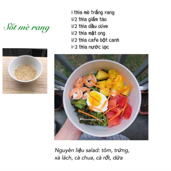 Cách làm salad