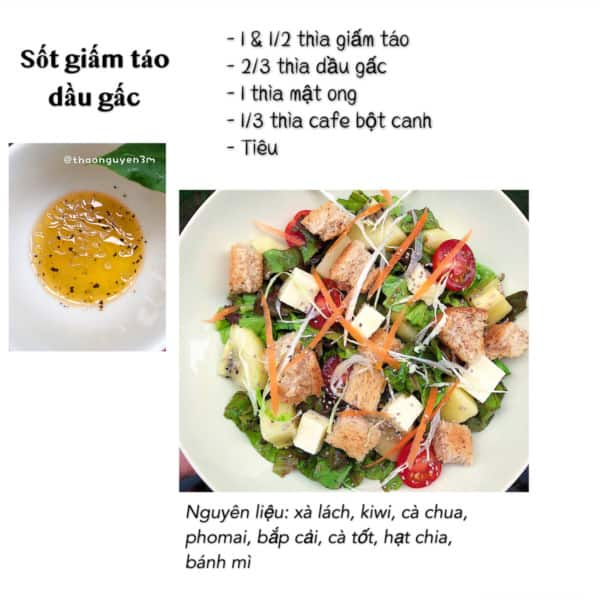 Cách làm salad