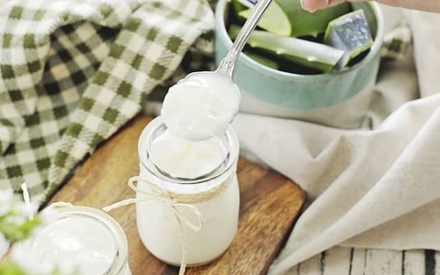 cách làm sữa chua nha đam