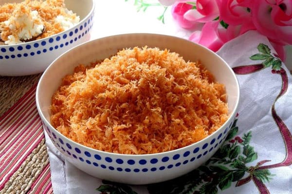 cách làm ruốc cá hồi