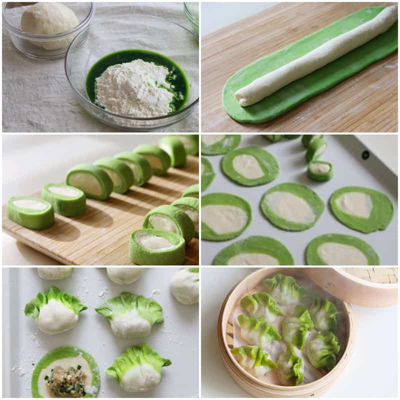 Cách Làm Há Cảo Hai Màu Đẹp Mắt