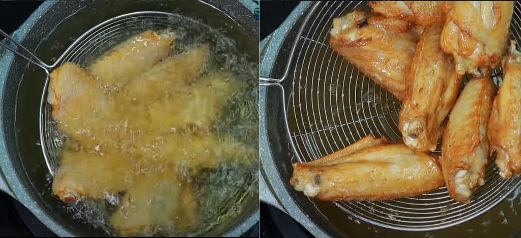 cách làm gà chiên mắm