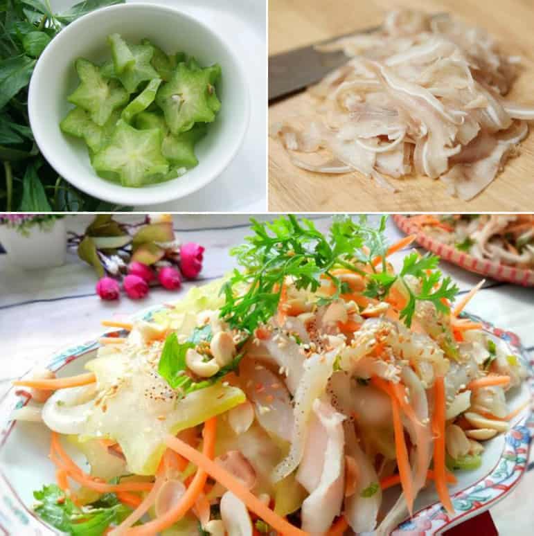 Cách Làm Nộm Sứa Tai Lợn Giòn Ngon
