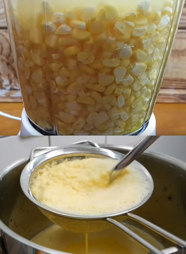 cách làm sữa bắp