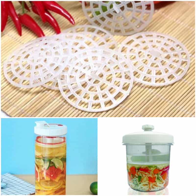 Dụng cụ ngâm giấm tóa, muối dưa tiện lợi
