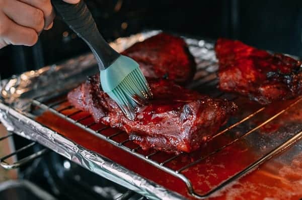 Basting Char Siu, thewoksoflife.com