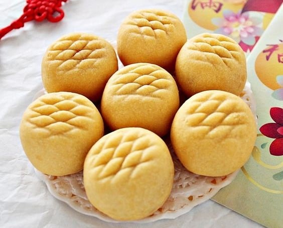 Bánh dứa hình tròn Banhdua17