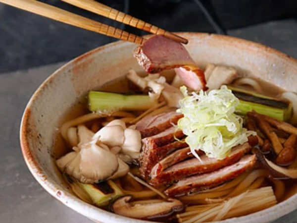 roast duck mushroom udon su x