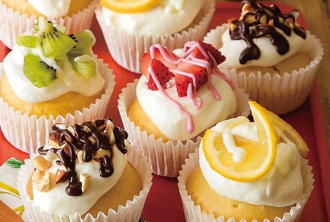 Cách làm bánh cupcake không cần lò nướng tại nhà