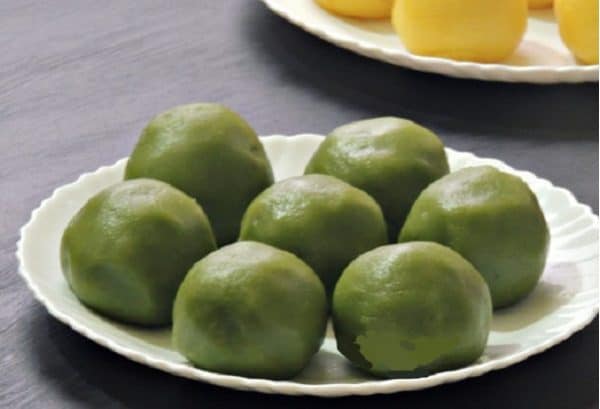 nhân trà xanh