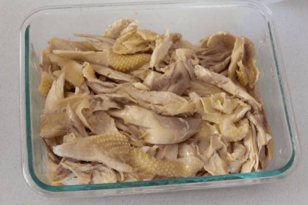 cách nấu miến gà