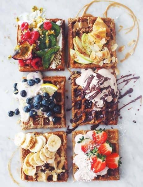 cách làm bánh waffle